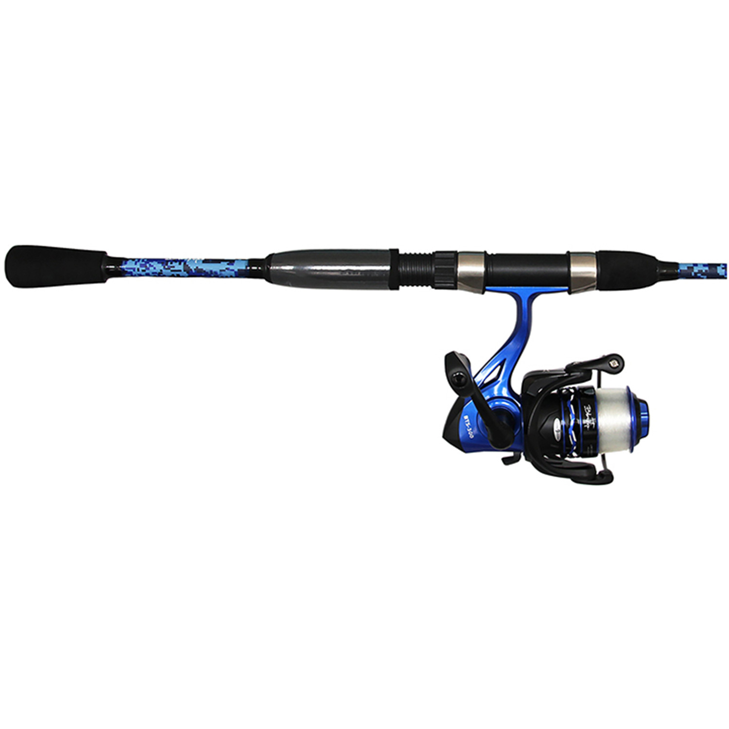 7'6'' 3WT 4Pieces Carbon Archer Fly Fishing Rod & 3/4WT Black Blue Reel  Combo