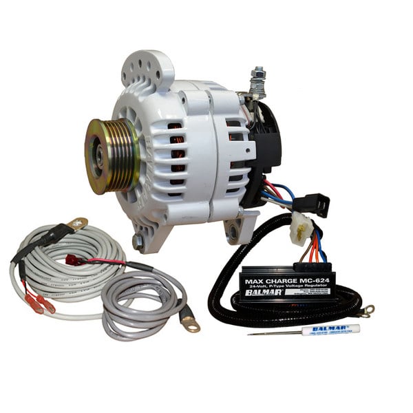 BALMAR 60Series, 24 Volt, 70 Amp, Dual Foot, Alternator Kit West Marine