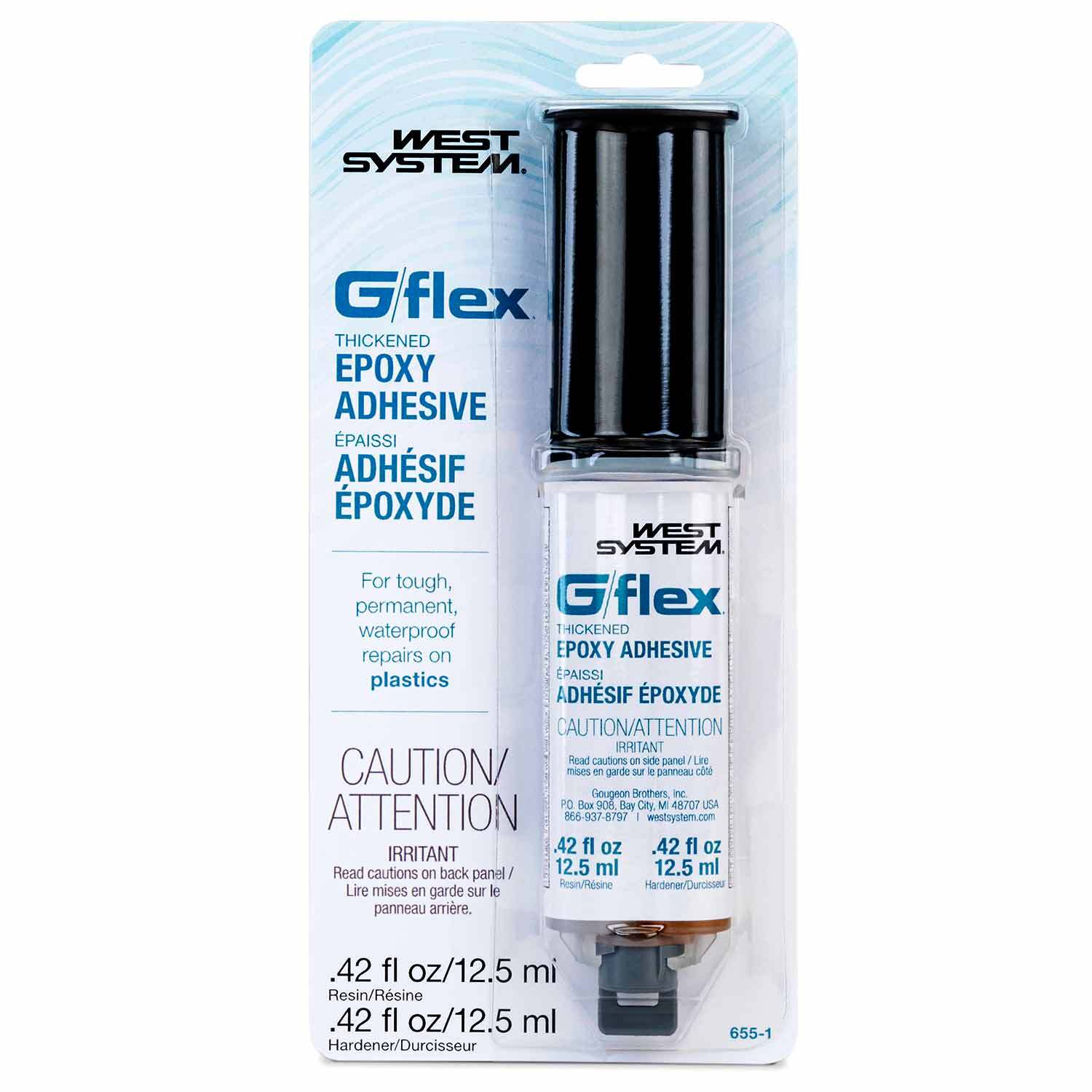 WEST SYSTEM G/Flex Thickened Epoxy Adhesive, 1 oz. Syringe West Marine