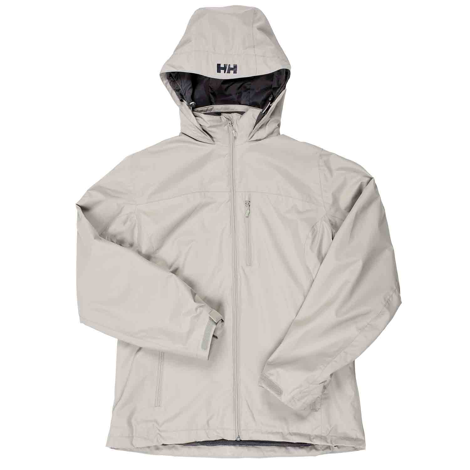 JUMP USA Men Light Grey Rapid-Dry Solid Sporty Jackets With Hood M / LIGHT GREY