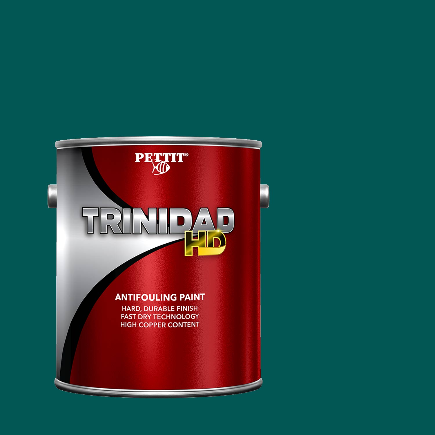 PETTIT PAINT Trinidad HD MultiSeason Hard Antifouling Paint, Green, Gallon West Marine