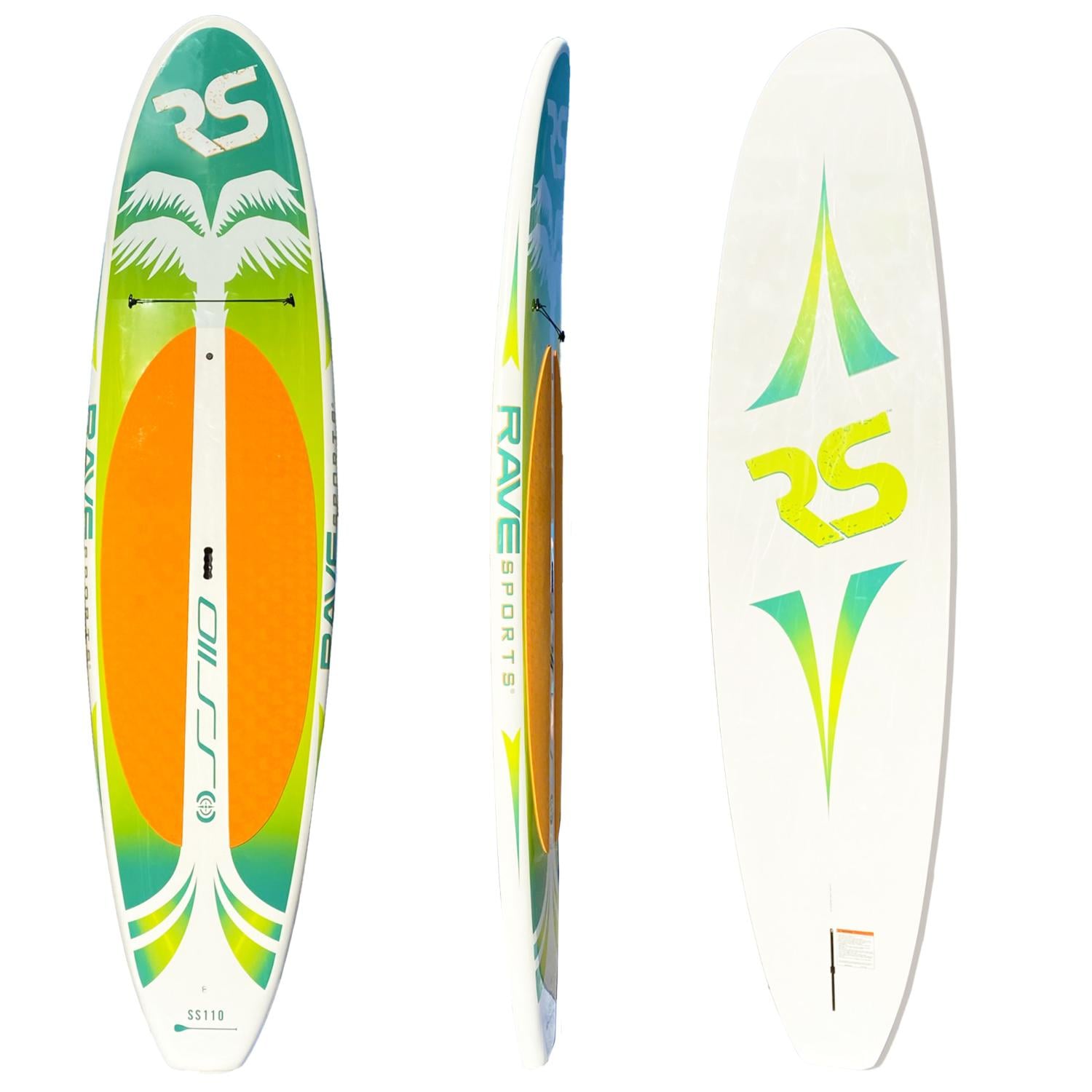 RAVE SPORTS Shoreline Series SS110 Stand Up Paddleboard Palm