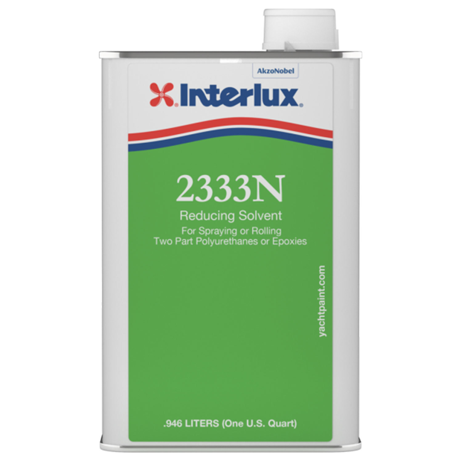 INTERLUX 2333N Reducing Solvent for Brushing, Quart