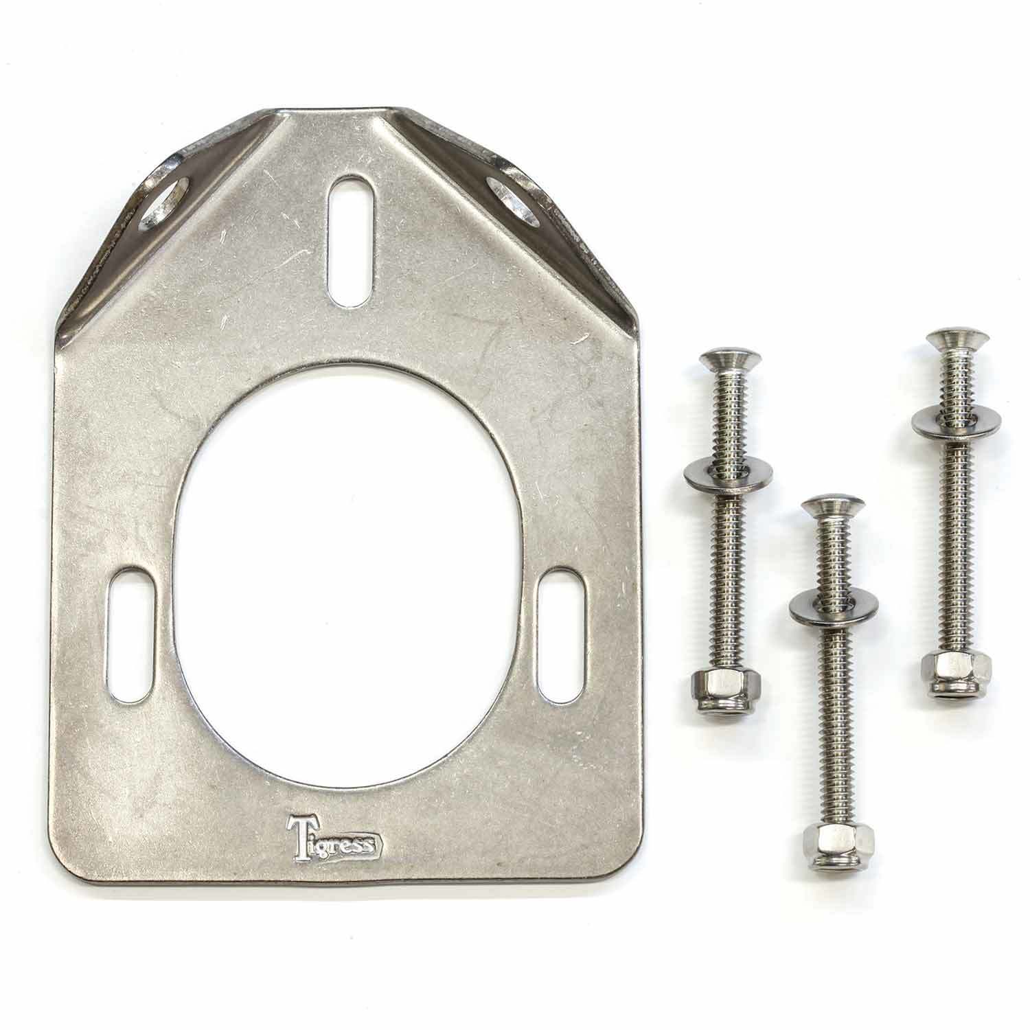 Stainless Steel Universal Rod Holder Backing Plate West Marine