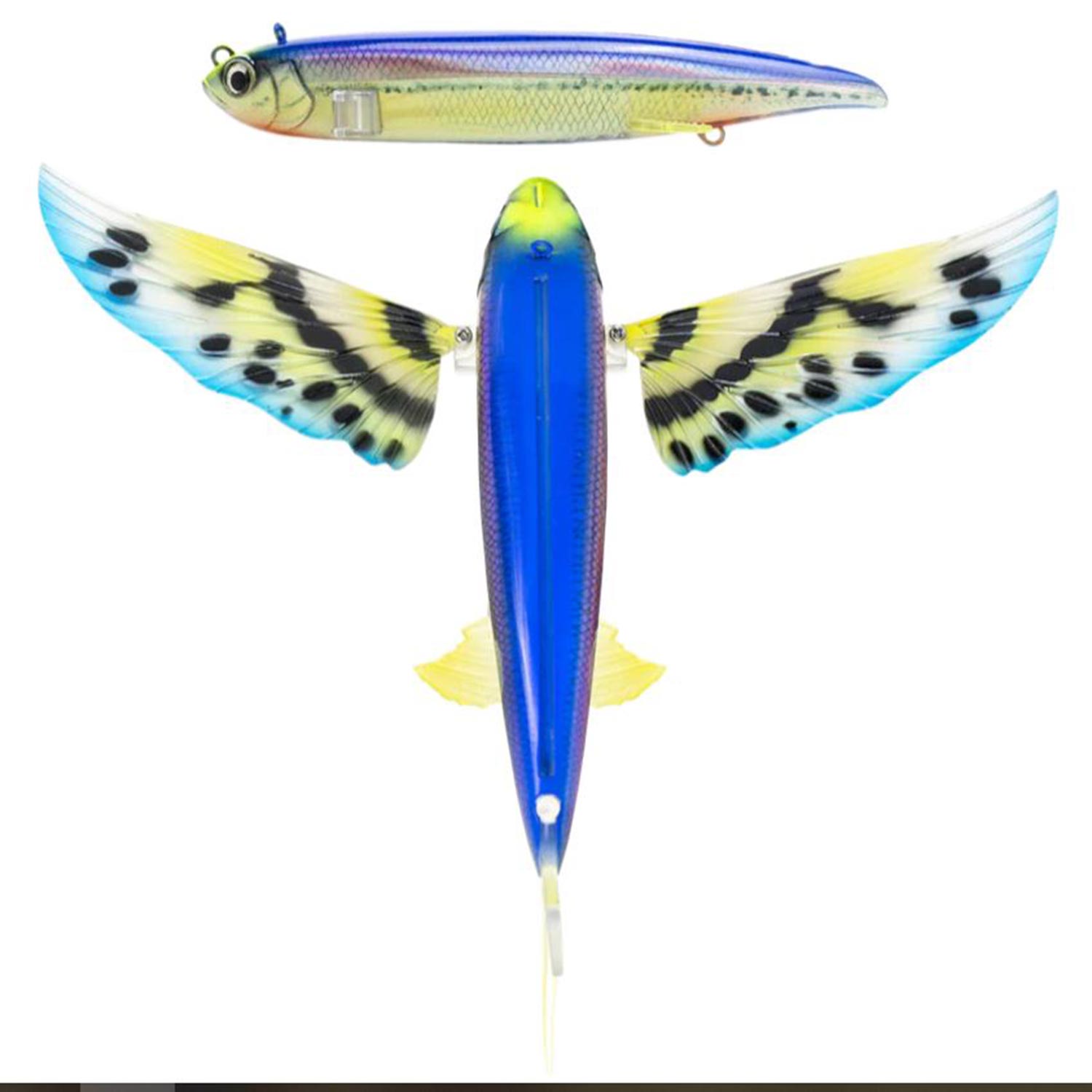 NOMAD DESIGN 5 1/2 Slipstream 140 Flying Fish Trolling Lure, 1 3
