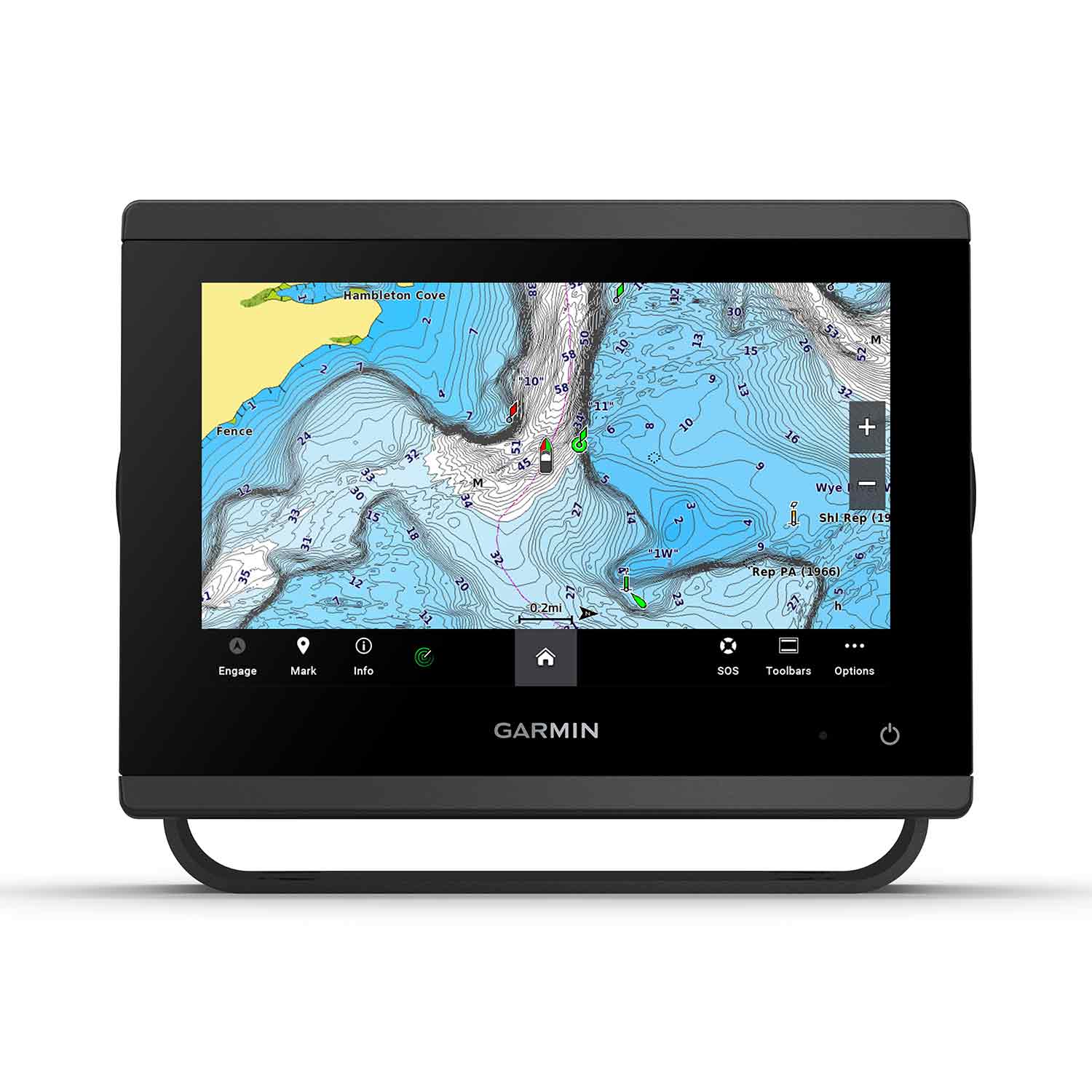 Garmin GPSMAP 1243xsv MFD with US & Canada Navionics Chart West Marine