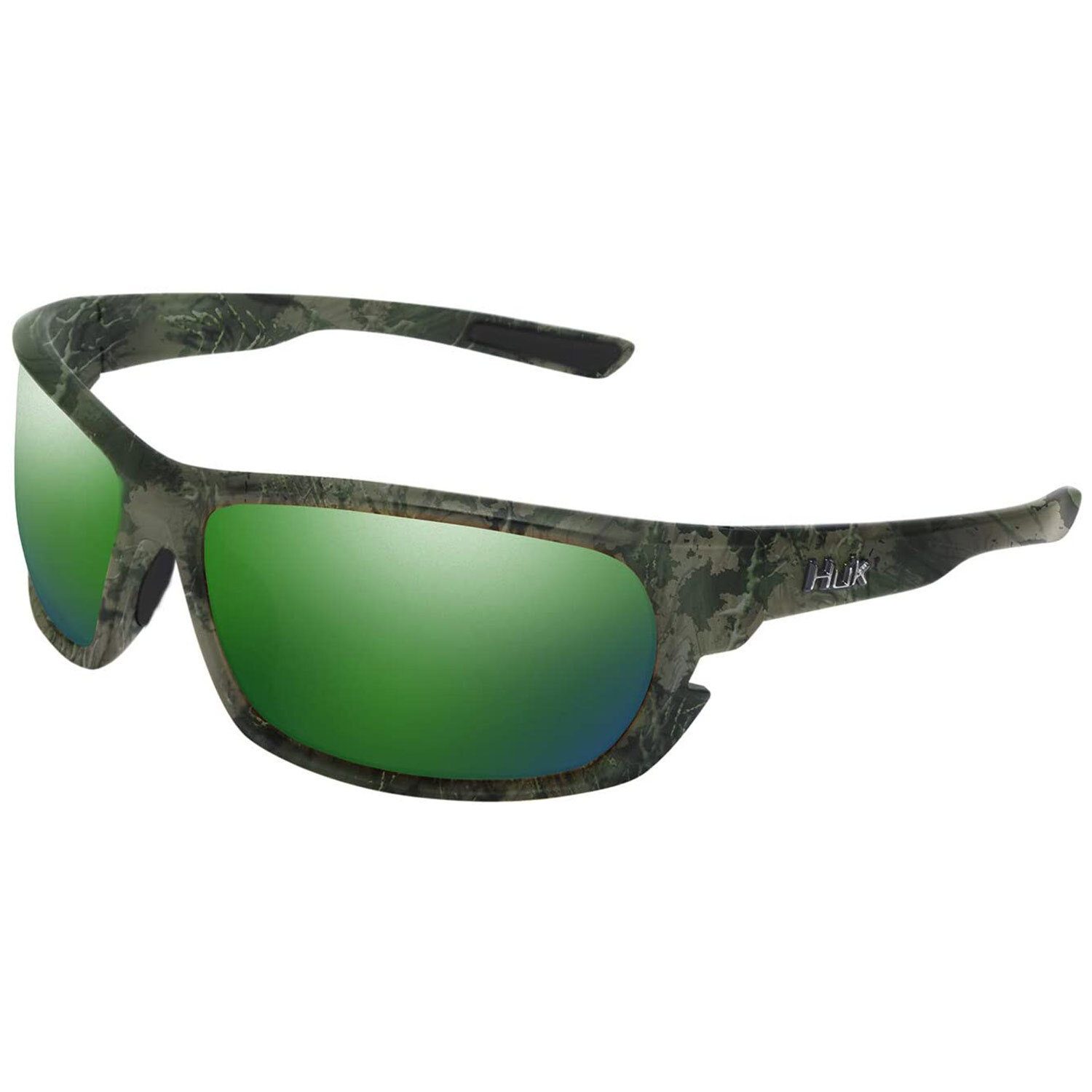 HUK Unisex's Swivel Sunglasses, Southern Tier Subphantis/Smoke with Green  Mirror, Medium 