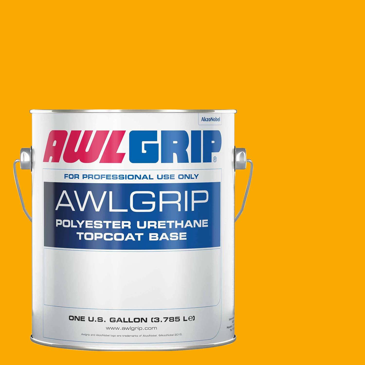 AWLGRIP Linear Polyurethane High Gloss Topcoat, Federal Yellow, Gallon