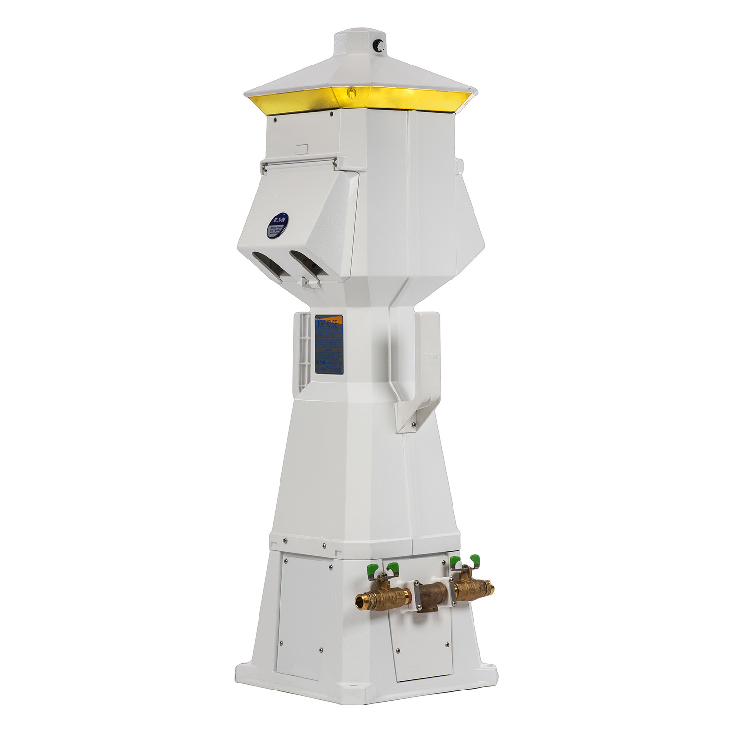 EATON Lighthouse Power Pedestal, 30A/30A, 30A/30A, 20A West Marine