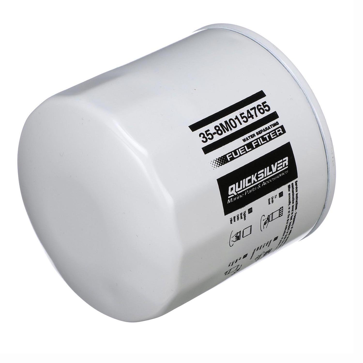 QUICKSILVER 8M0154765 Water Separating Fuel Filter for Various 