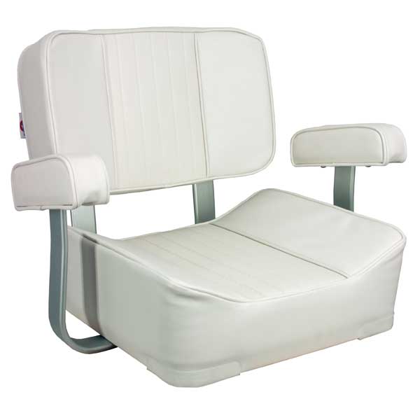 SPRINGFIELD Deluxe Captain's Seat, White