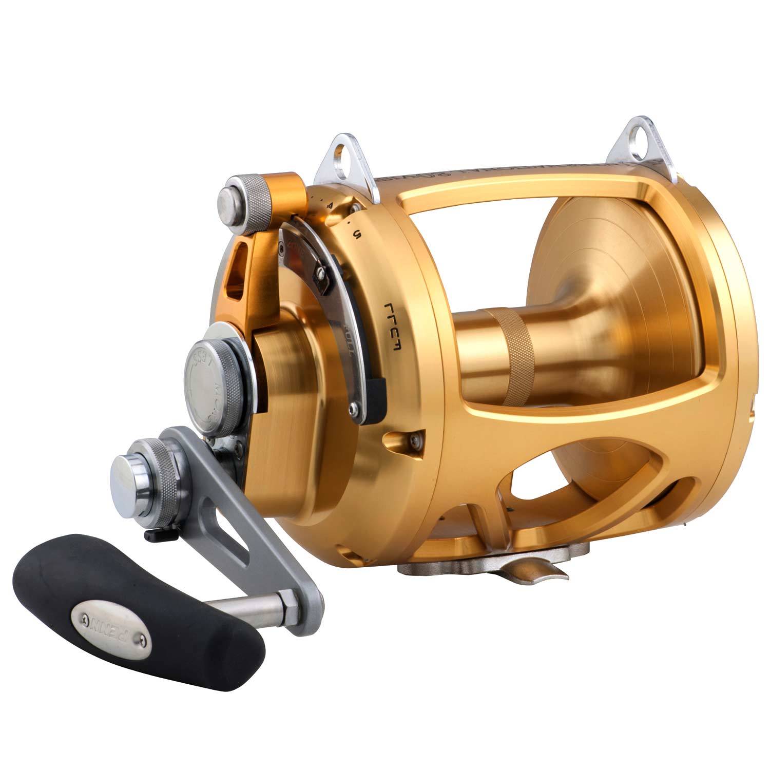 PENN International® 80VISW 2-Speed Conventional Reel, Gold