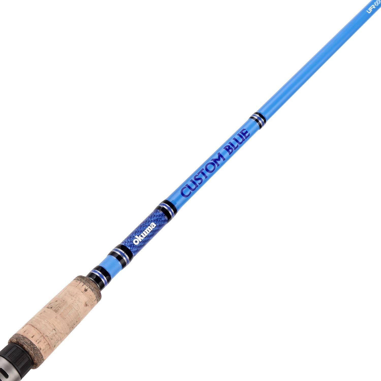 okuma blue diamond saltwater casting rod A Spinning and Baitcasting rod with the sensitivity to feel the bite and the backbone to land it. Okuma Blue Diamond Rods -