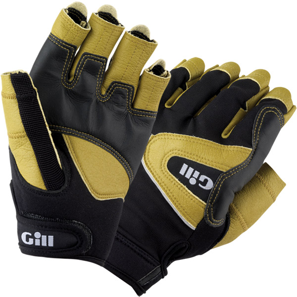 Men's Pro Racer Short Finger Sailing Gloves West Marine