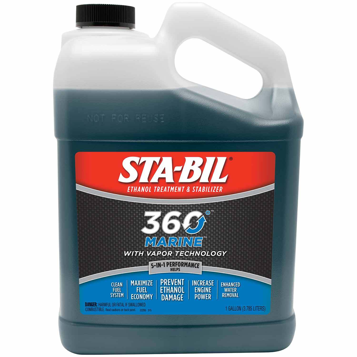 STABIL 360˚ Marine Formula Ethanol Treatment & Stabilizer, Gallon