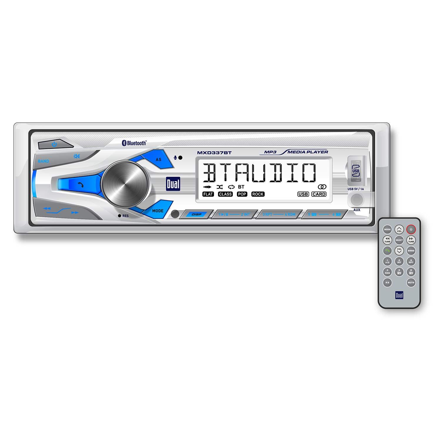 DUAL MXD337BT Marine Digital Media and Bluetooth Receiver West Marine