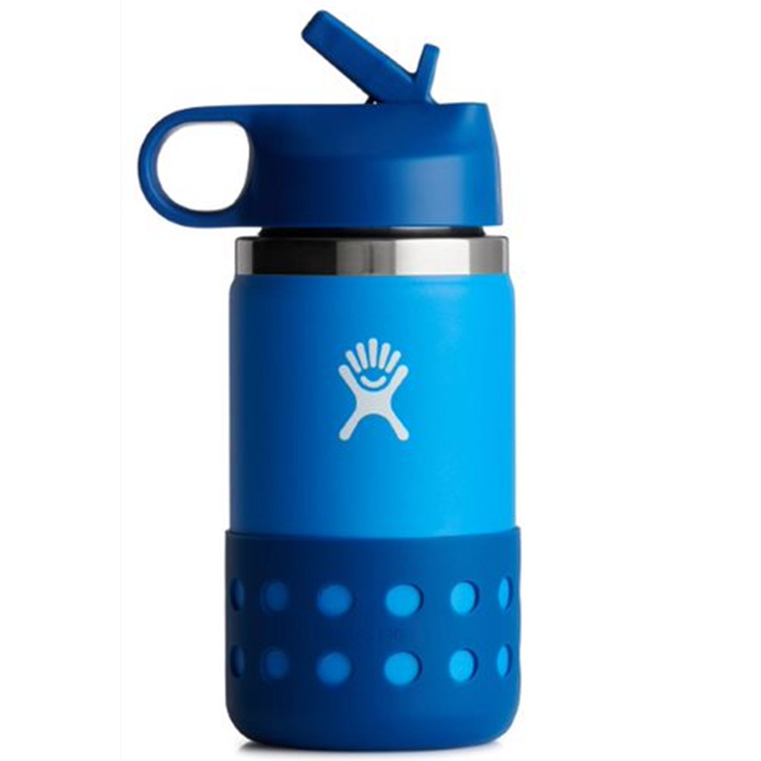 Hydro Flask Kids' Wide-Mouth Vacuum Water Bottle with Straw Lid - 12 fl. oz.