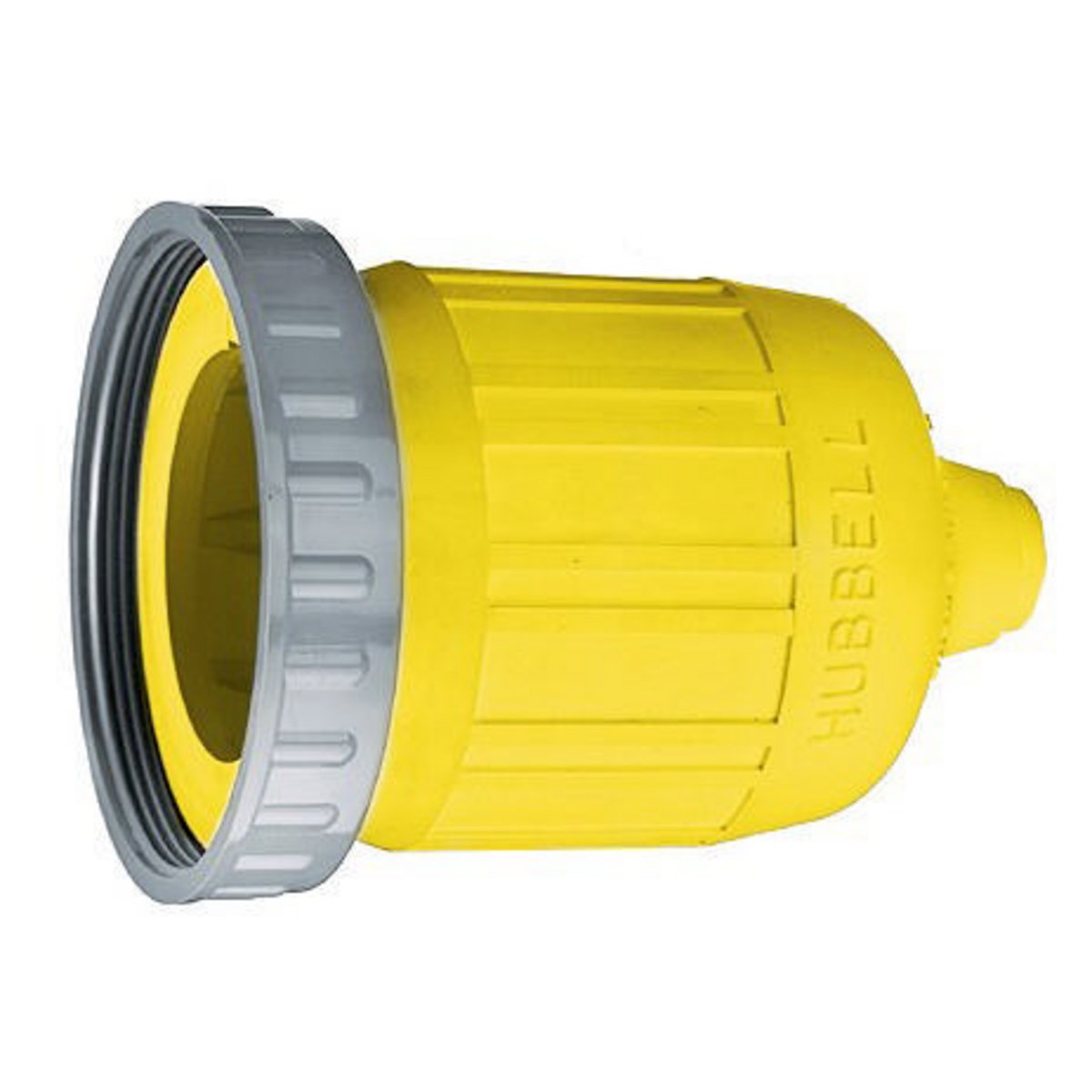 HUBBELL Hubbell Marine Weatherproof Connector Boot w/Ring, 30A, Yellow