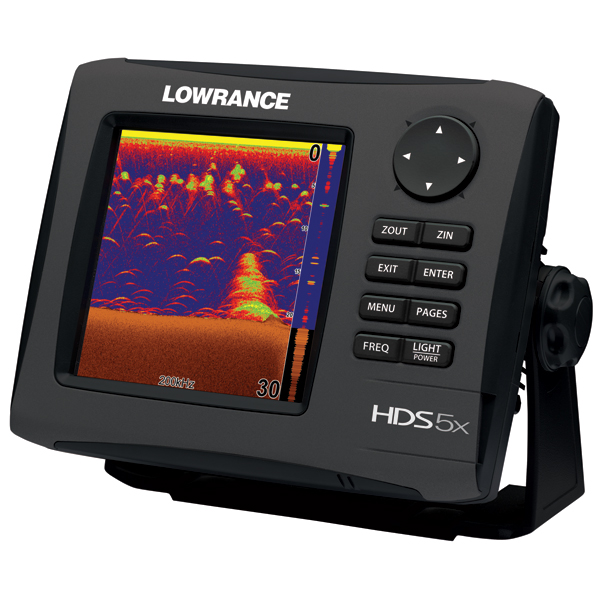 LOWRANCE HDS-5x Gen2 Fishfinder without Transducer | West Marine 