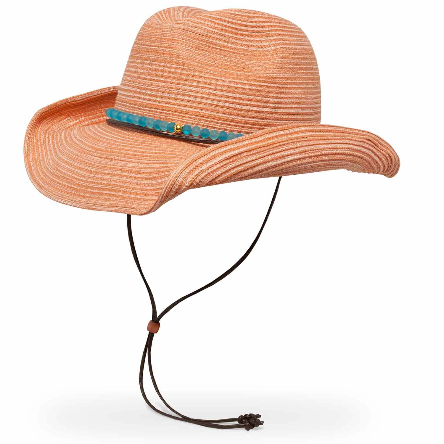 Custom coral cowboy western cowgirl hat Custom Heart Hat ?✨? #cowgirl #chapeu #western #customhat main image 2