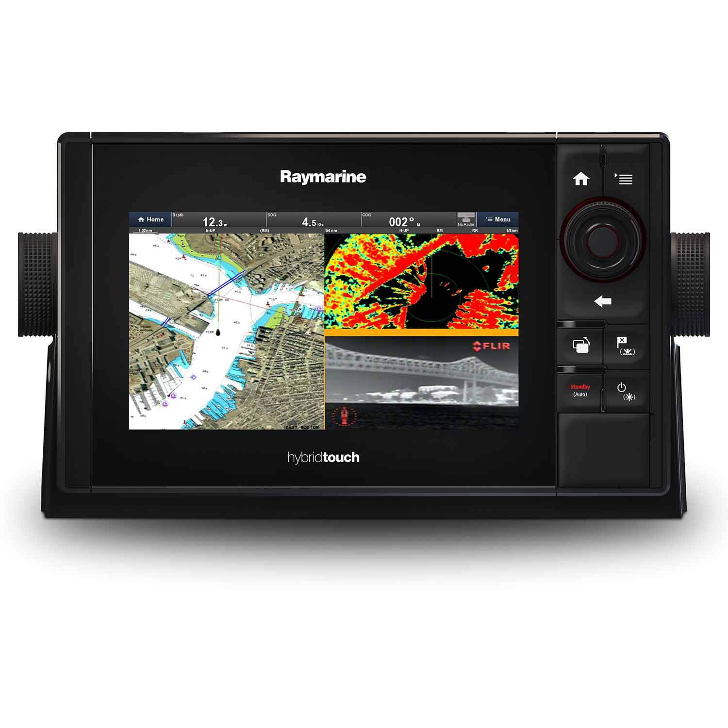 RAYMARINE eS78 Multifunction Touchscreen Display with Built-In CHIRP ...