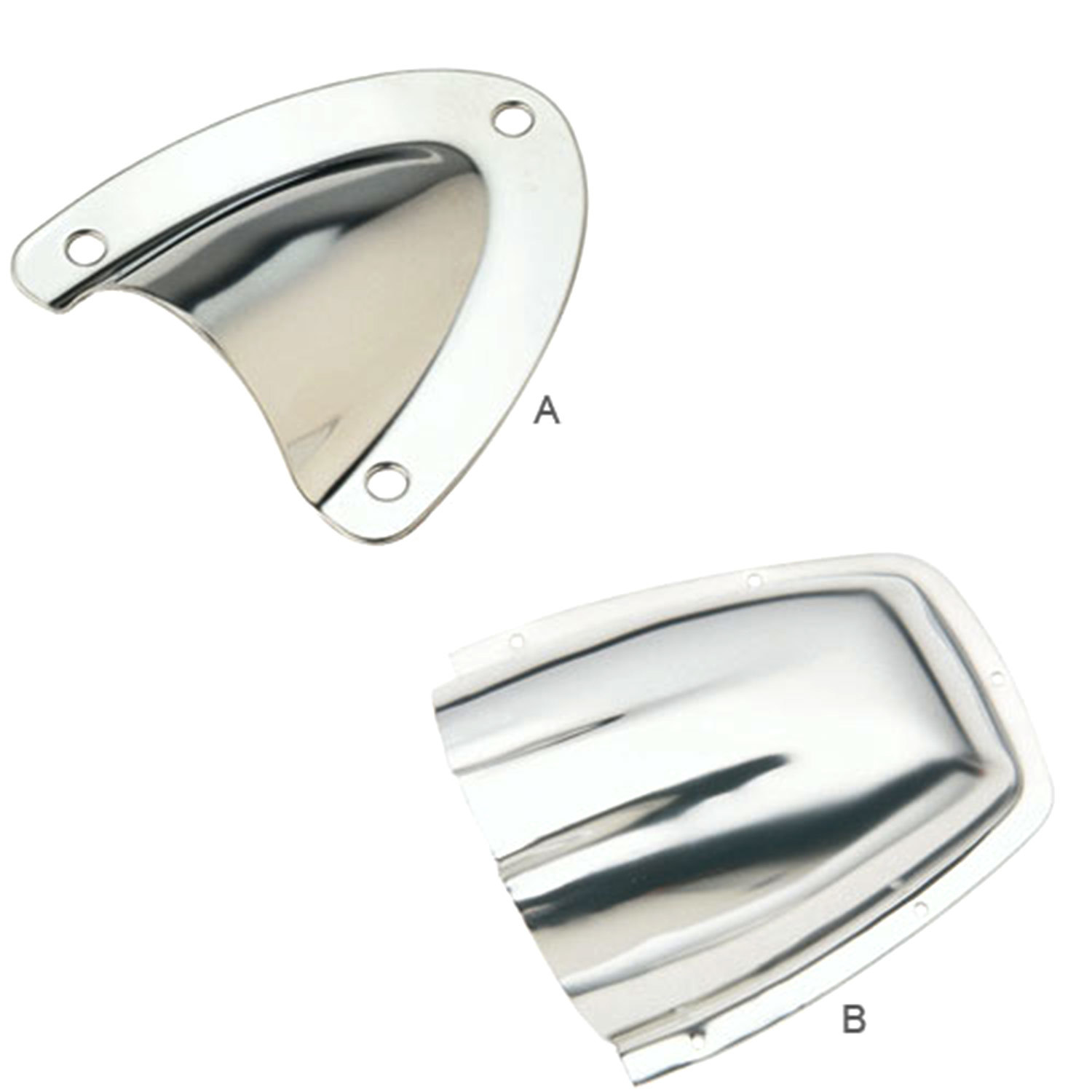 Stainless-Steel Clamshell Vents