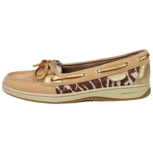 Sperry Shoes Women's Seaside Leopard Sneaker BOBS B Cute On Brand
