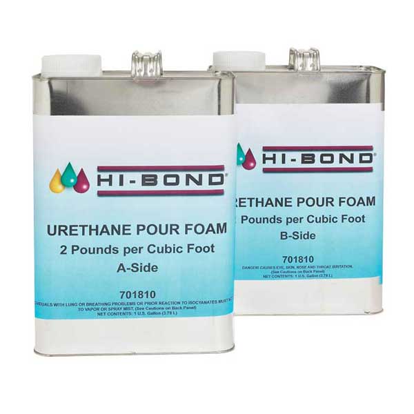 TotalBoat Liquid Urethane Foam Kit 2 lb Density, Closed Cell for Flotation & Insulation (2 Quart Kit)