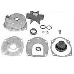 Wasserpumpen-Laufrad Set Für Mercury Außenborder | Kompatibel Mit Alpha One Gen 2 | 6-Flügel Design