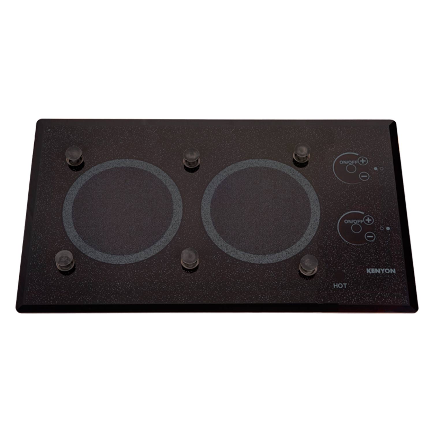 KENYON MARINE LiteTouch Q® 2Burner Marine Cooktop, Small with PUPS