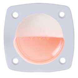 thumbnail image 2 of Blue LED Courtesy Light – Marine, Boat, RV – 2.6" X 1.3" White Housing 2 of 6