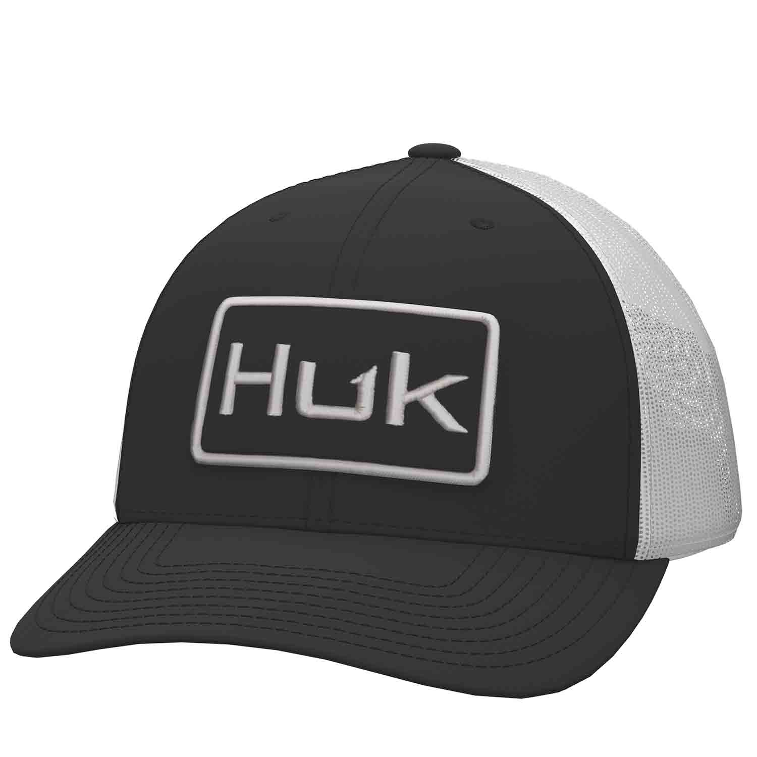 HUK Huk Logo Trucker Hat West Marine