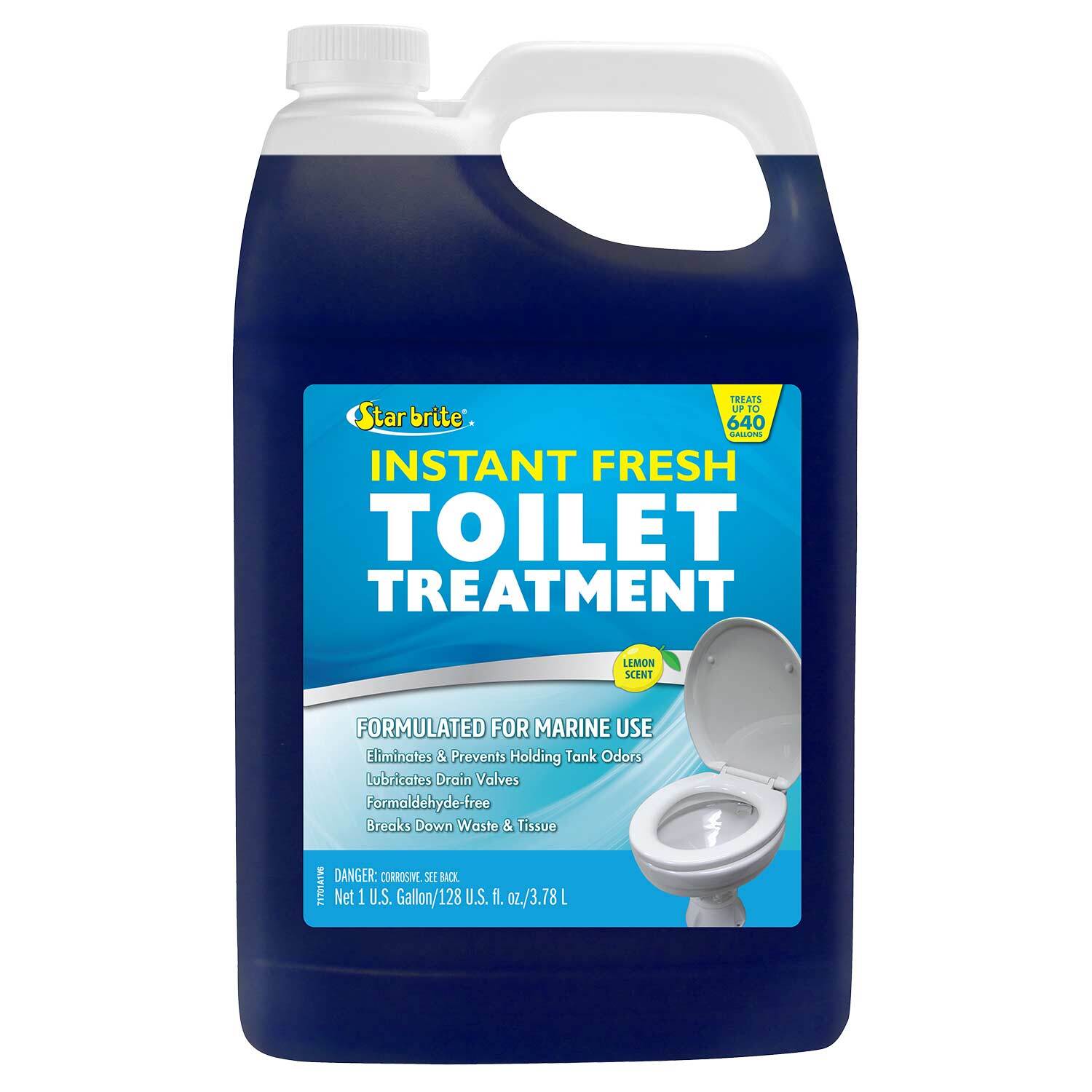 STAR BRITE Instant Fresh Lemon Scent Toilet Treatment, Gallon West Marine