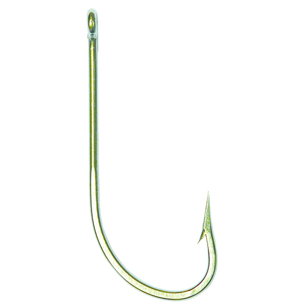 MUSTAD HOOKS O'Shaughnessy Hook, Duratin Coated, Size 5/0, 8-Pack MUSTAD HOOKS O'Shaughnessy Hook, Duratin Coated, Size 5/0, 8-Pack