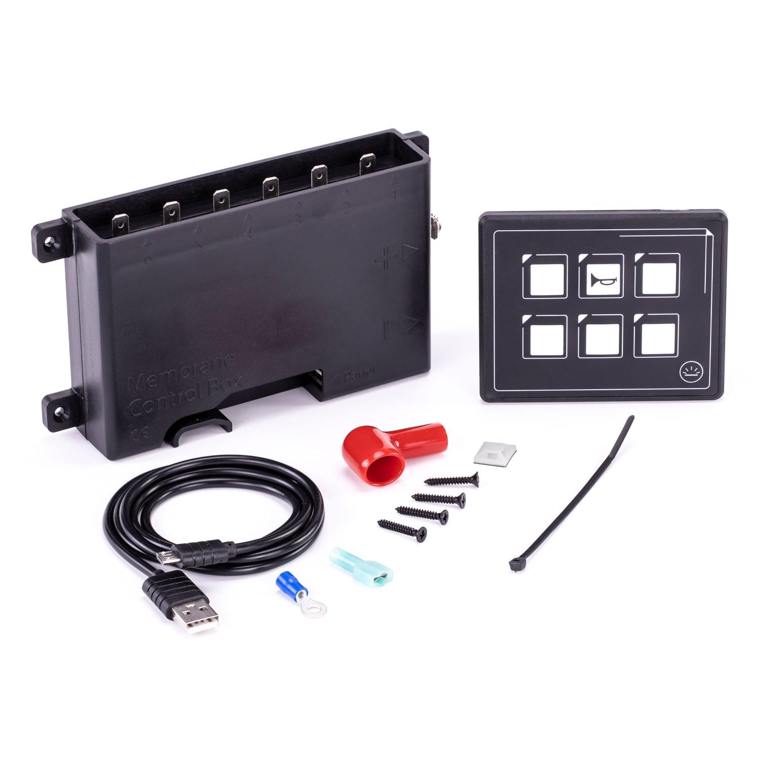 Sierra Router Power Button SIERRA Panel, 6 Function Touch 12V/24V