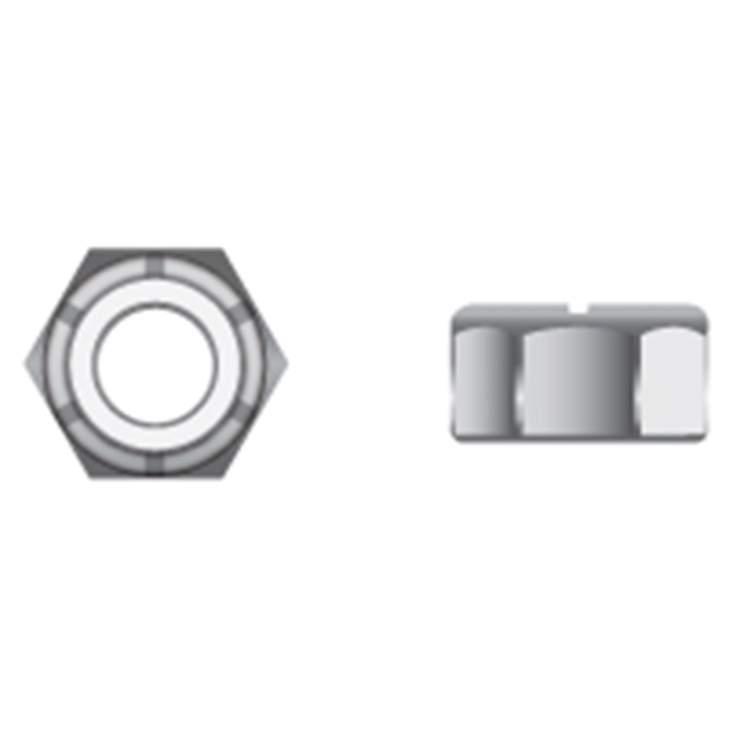 Fasco Fastener Stainless Steel Nylon Insert Locknuts P013 390 002 030