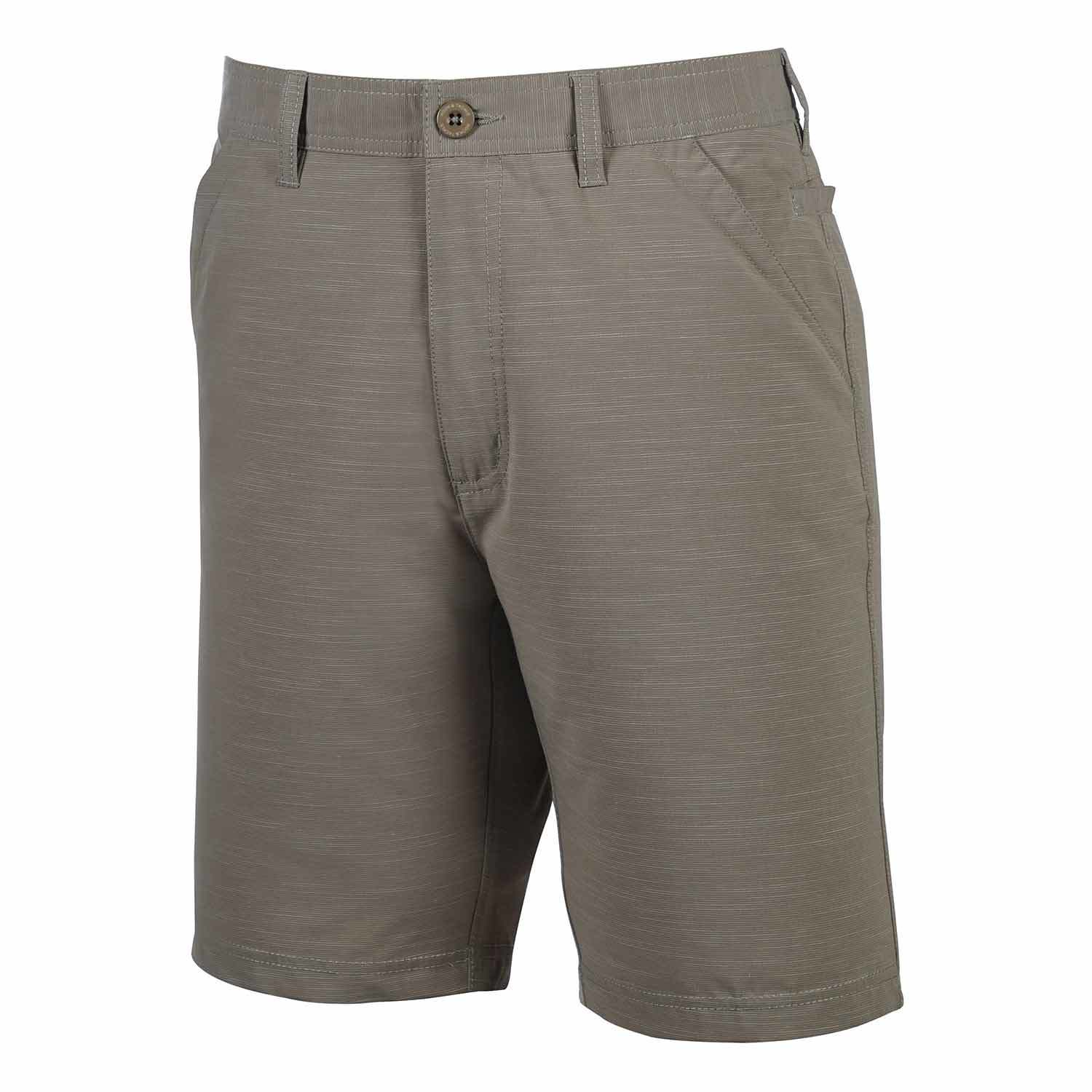 HOOK & TACKLE Men's Oceanic Hybrid 4Way Stretch Fishing Shorts West