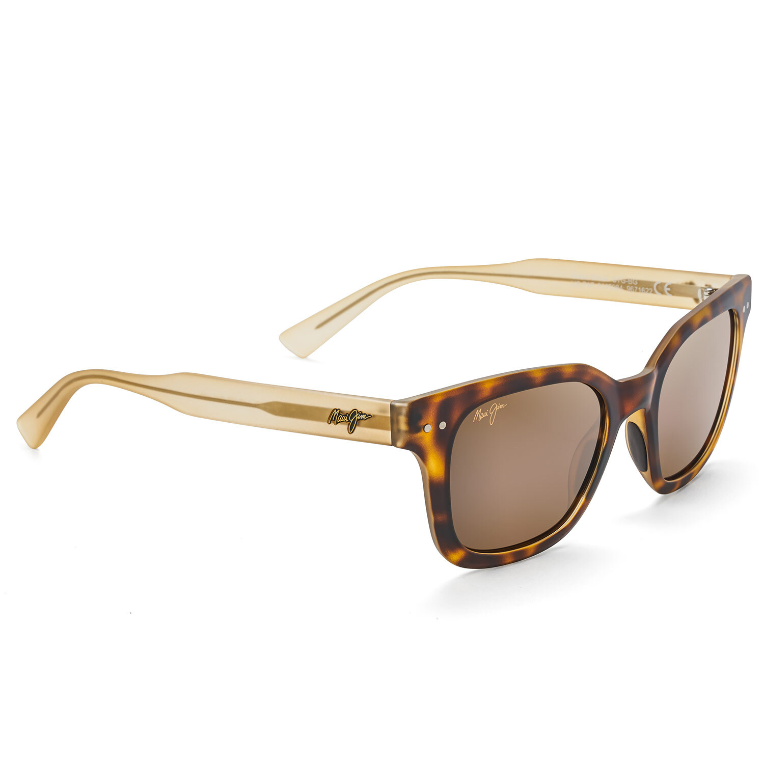 Maui Jim Womens Alana Sunglasses Polarized Brown Lenses Gold Tone Temple Arms Amazon.com: Maui Jim Unisex Sunglasses Gold Frame, HCL  main image 2