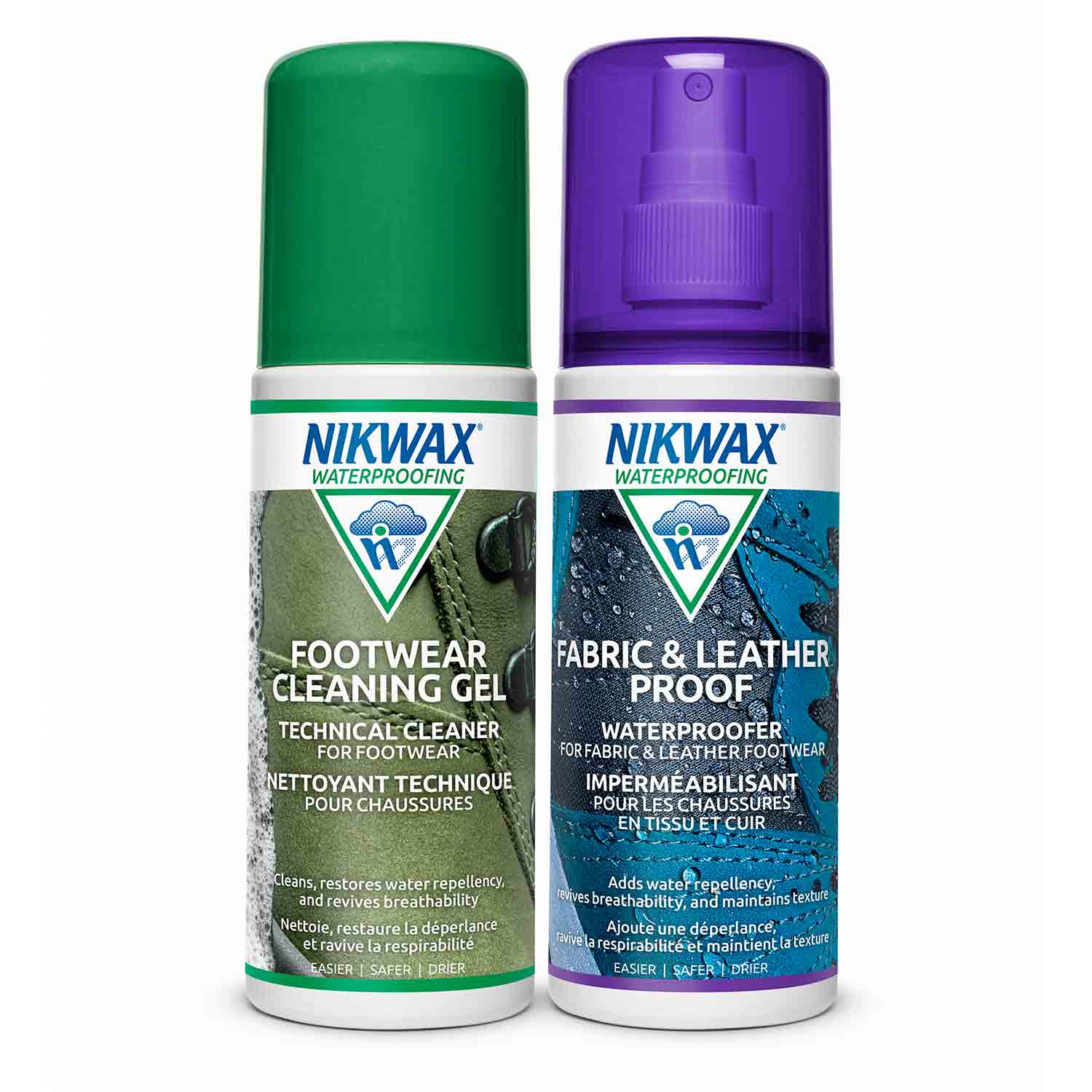 NIKWAX Fabric & Leather Proof Spray-on DUO-Pack