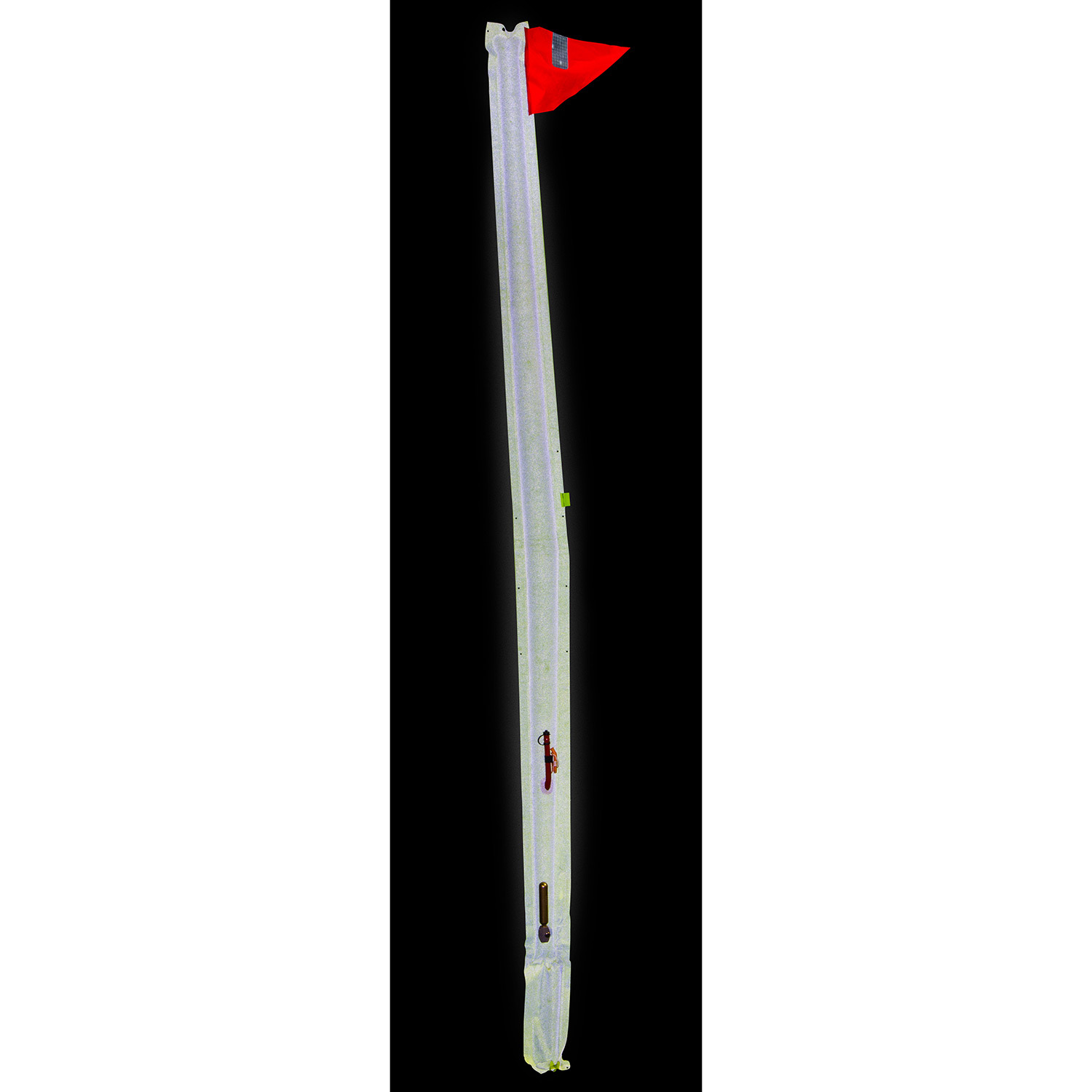 OCEAN SAFETY Jon Buoy Danbuoy Glo Lite, Black