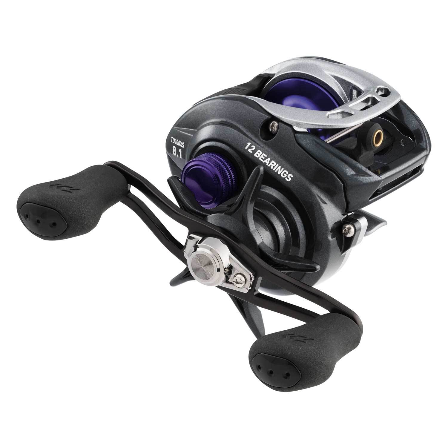 5001476 daiwa fuego 100 hyper speed baitcasting reel left hand Bates Fishing Co Hundo Casting 7.1:1 fashioned mechanical braking with todays advanced magnetic braking technology and easily adjusts to any skill level to control backlash Daiwa Fuego CT Casting Reels