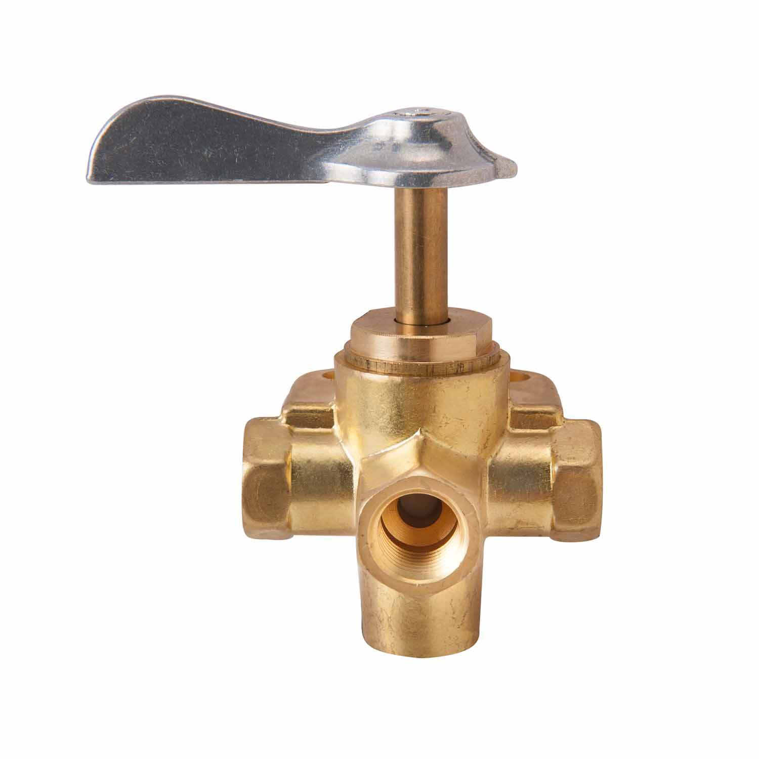 SIERRA 181654 Valve w/ Detent 4 way 1/4" FNPT Universal West Marine