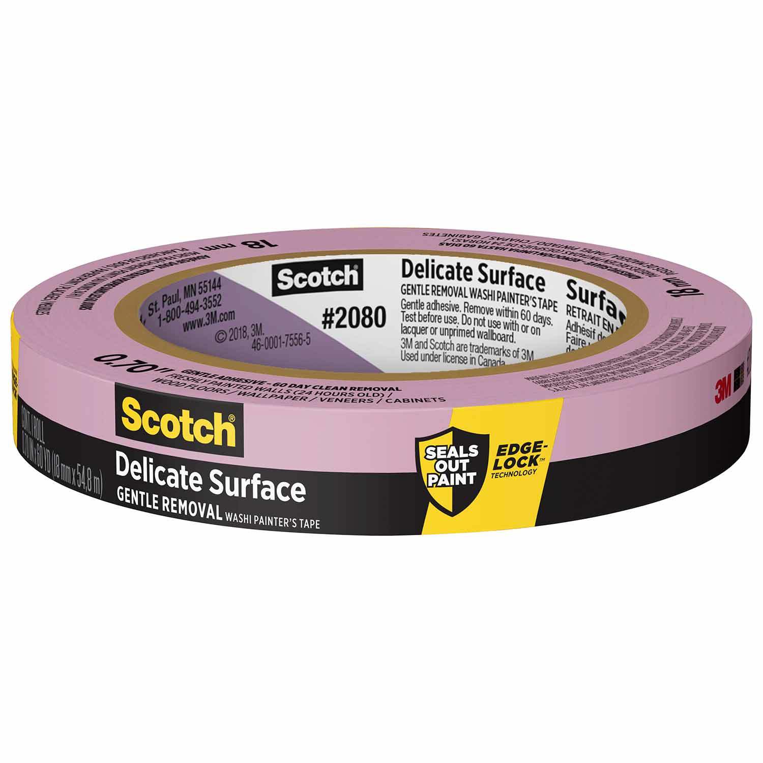 3M 2080 Delicate Surface Painters Tape, 3/4" wide West Marine
