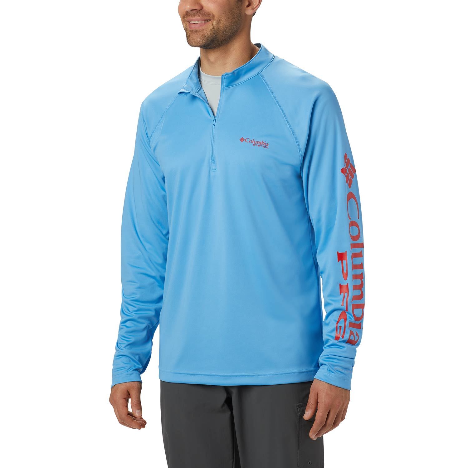 COLUMBIA Men's PFG Terminal Tackle™ 1/4 Zip Pullover