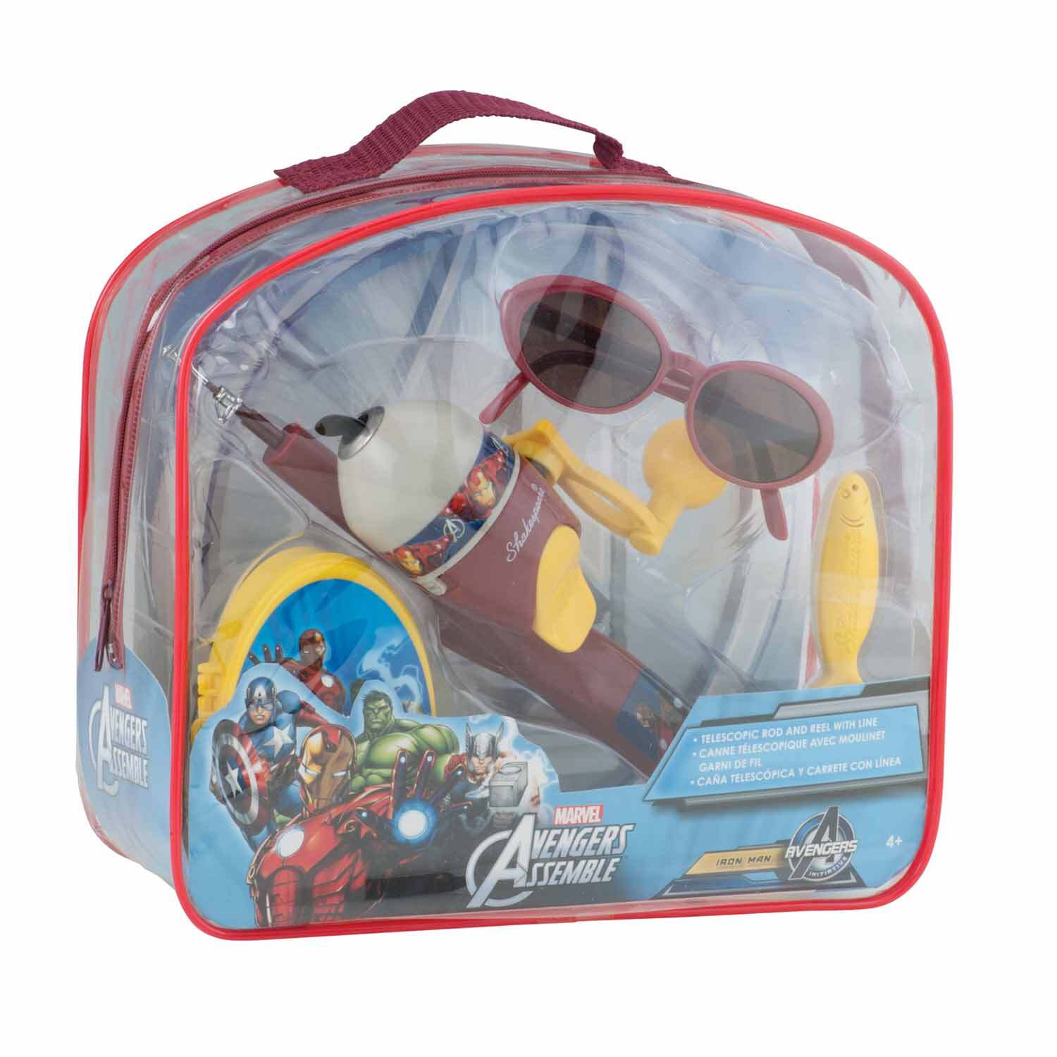Iron Man® Backpack Spincast Fishing Kit 