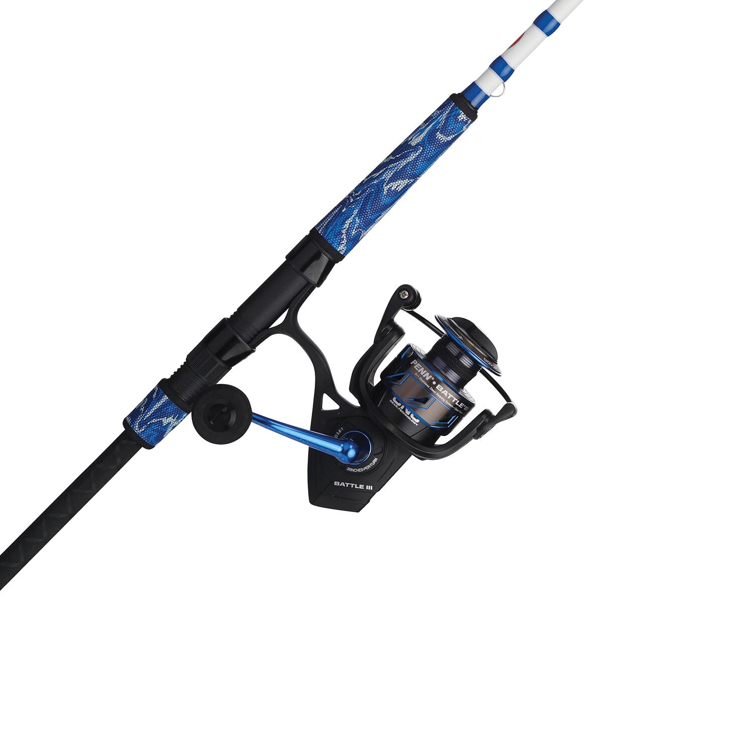 5000 spinning reel combo Kunnan Beast KBE1530S70-5000 1' 1pc. 12-20 lb Guides that eliminate guide insert pop outs Pursuit IV Spinning Rod &