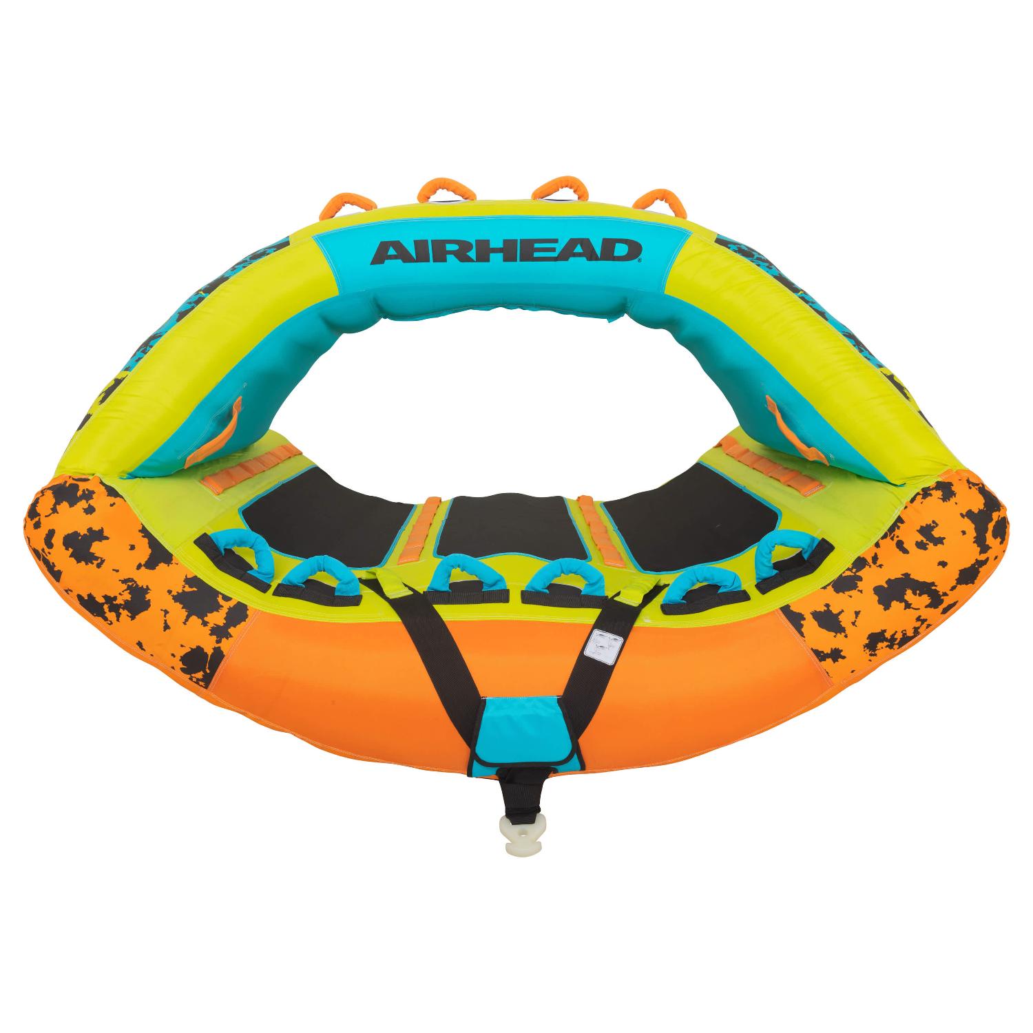 SportsStuff Airhead Stars And Stripes 1 Towable 1 Rider Tube For Boating And Water Sports, Made In The USA, Heavy Duty Full Nylon Cover And Patented Speed Safety Valve For - View #4