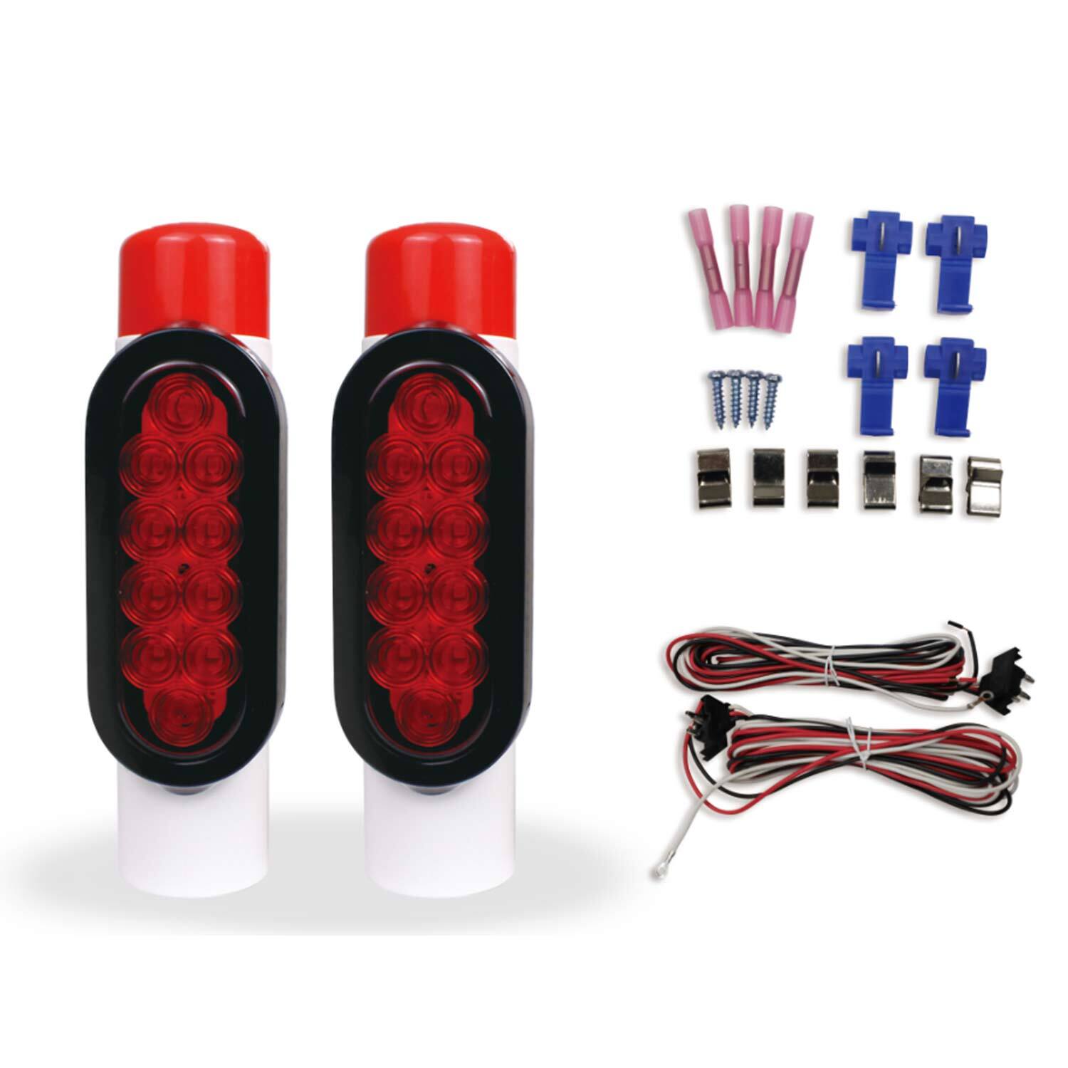 Trailer Guide-On Post Mounted LED Tail Lights West Marine
