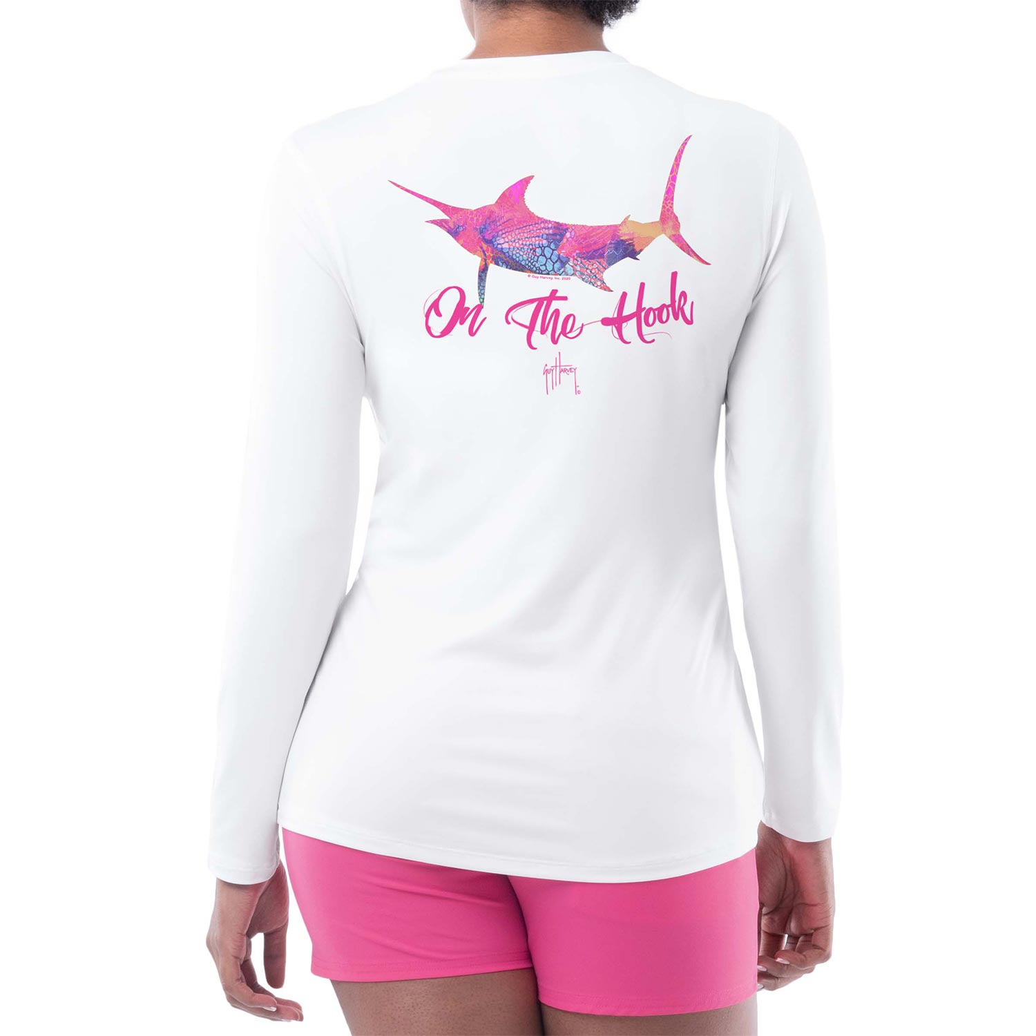 GUY HARVEY Women's On the Hook Tech Shirt West Marine