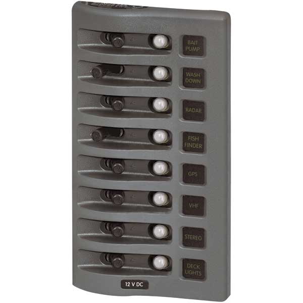 BLUE SEA WeatherDeck 12V DC Waterproof Switch Panel - 8 - View #8